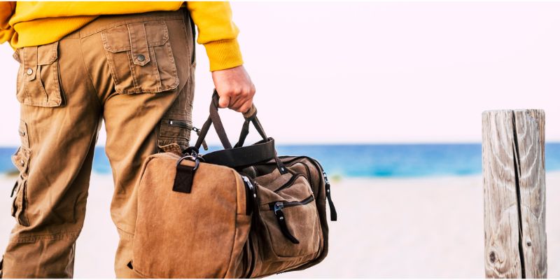 Tipos de bolsa de mão para viagem